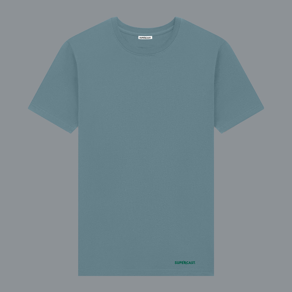 4 CORE BRAND MIX green/blu on Blue Dusk Tee